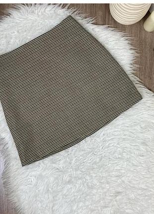 Спідничка в клітинку жіноча ідеальний стан спідниця