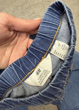 Джинси для підлітків h&m кльош сині 3