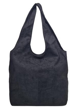 Сумка-мешок велюр черный арт.9014-1 black (китай)