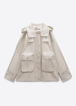 Жіночий тренч zara бежевий розмір m