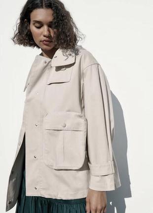Жіночий тренч zara бежевий розмір m