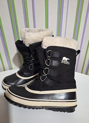 Термосапоги женские sorel waterproof. сапожки для снега тёплые термо. жіночі термочоботи захист від води, утеплені. теплі чоботи зимові