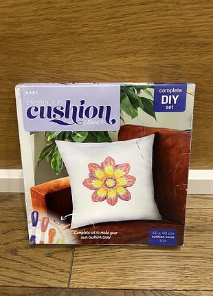 Набір для вишивання наволочки diy cushion