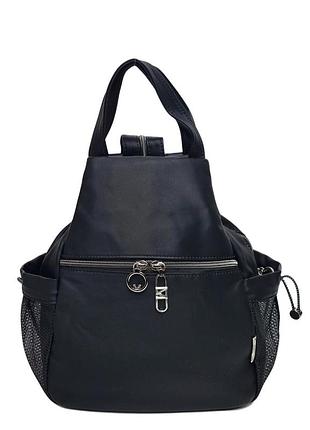 Рюкзак женский нейлон черный арт.mh-19905 black moonimmi (китай)