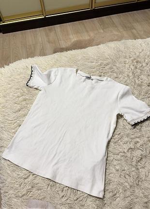 Футболка женская белая zara