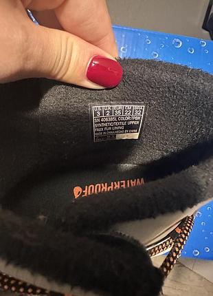 Черевики  skechers waterproof сірі 6