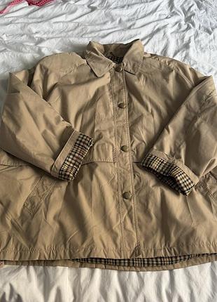 Новый супер трендовый тренч oversize, 35% cotton