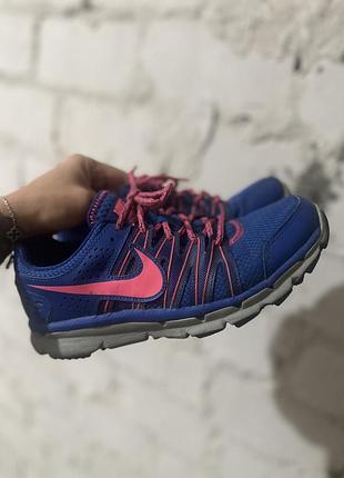Кросівки жіночі nike синьо-рожеві