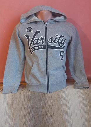 Спортивна кофта худі на блискавці mek varsity, р. 12 (152 см)