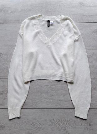 1+1=3 🎁 укороченный пуловер свитер от h&amp;m 2