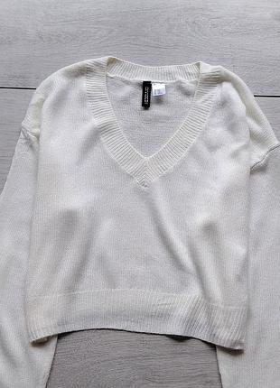 1+1=3 🎁 укороченный пуловер свитер от h&amp;m 3