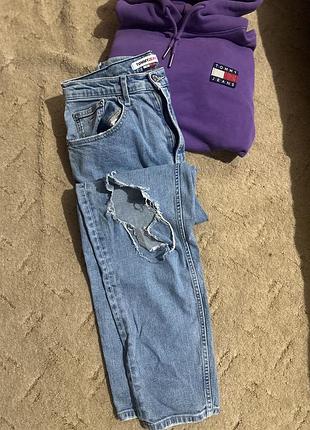 Джинси жіночі tommy hilfiger сині 5