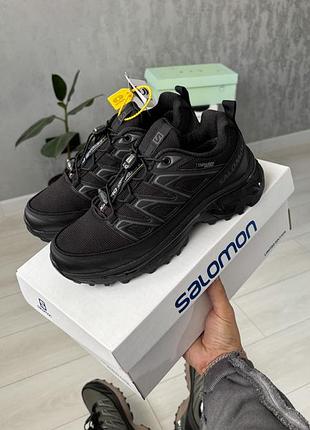 Кроссовки salomon skeleton termo black