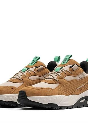 Кросівки чоловічі puma коричневі