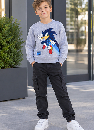 Cвитшот sonic с пайетками-перевертыши
