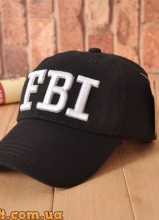 Бейсболка кепка fbi фбр чорна