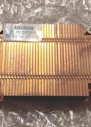 Ноутбук samsung r40 plus радіатор процесора мідний heat sink cpu ba62-00434b 000f036101 hainan2 самсунг р40+