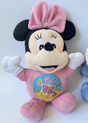 Интерактивная развивающая музыкальная игрушка clementoni disney baby minnie (минни маус)