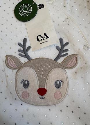 Bелюровий чоловічок c&a для дівчинки 7