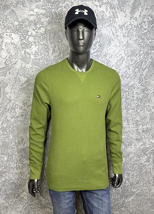 Tommy hilfiger кофта свитшот xl размер свитер хаки