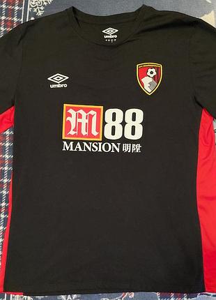 Футбольна форма чоловіча umbro фк борнмут домашня чорна