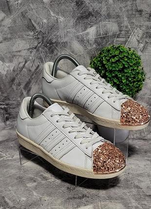 Женские кроссовки adidas superstar metal toe, 39/24,5 см