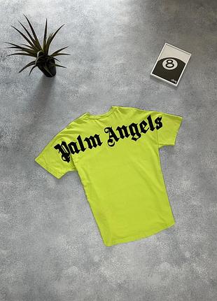 Футболка palm angels поло фітова тішка котонова