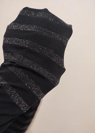 Нарядные колготки calzedonia с блестящим люрексом, размер s/m (1-2)