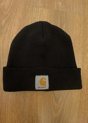 Шапка унісекс carhartt чорна