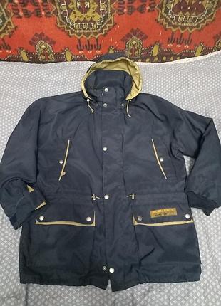 Мужская мембрана куртка-парка, аутдор, bermudes gore-tex, оригинал, р. 2xl - 4xl