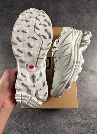 Salomon xt-6 gore-tex white 10