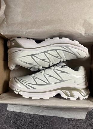 Salomon xt-6 gore-tex white 3