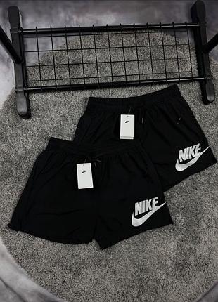 Шорти чоловічі nike чорні нейлонові
