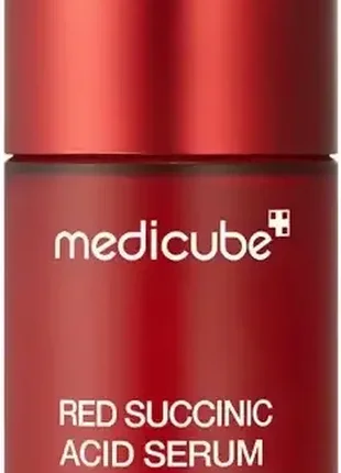 Сыворотка для лица medicube red succinic acid serum 30 мл для проблемной кожи и сужения пор