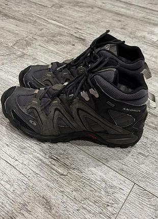 Трекінгові кросівки salomon gore-tex contagrip розмір 42 (устілка 27 см)