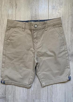 Denim co, нові котонові шорти, на хлопчика, 8-9 років, бежеві