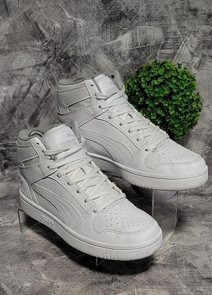 Жіночі кросівки (хайтопи) puma rebound, 35,5/22,5 см