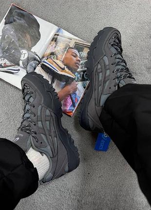 Asics gel-pickax black grey 9