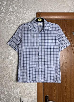 Yves saint lauren ysl logo button shirt size m