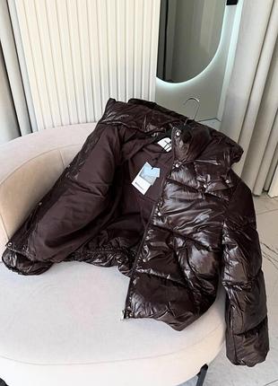 Пуфер шоколадний bershka