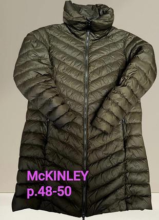 Mckinley пуховик. удлинённый пуховик mckinley, размер 50 (xl) — оригинал.