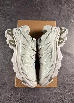 Salomon xt-6 gore-tex white