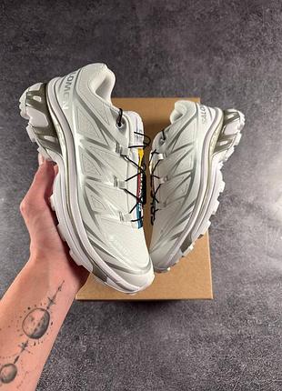 Salomon xt-6 gore-tex white 4