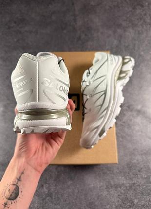 Salomon xt-6 gore-tex white 8