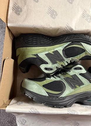 New balance 2002r gore-tex green black 2