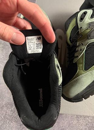 New balance 2002r gore-tex green black 6