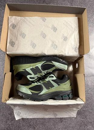 New balance 2002r gore-tex green black 8