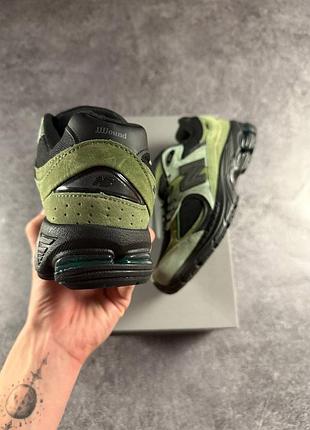 New balance 2002r gore-tex green black 3
