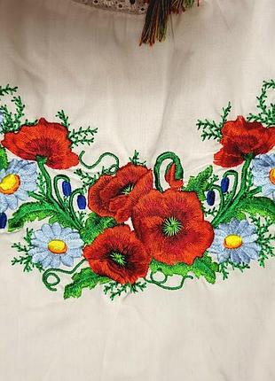 Гарна дитяча вишиванка для дівчинки 3