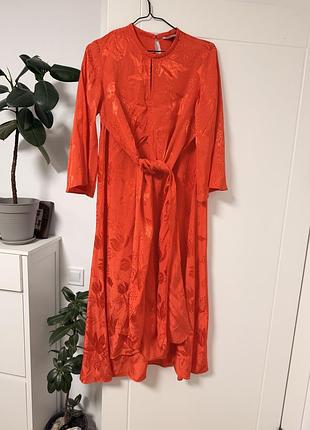 Яскрава віскозна сукня h&m 2